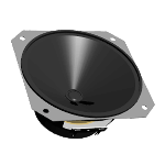 Speakers Ferrite 100Hz 40W 90dBA 8Ohm Square Solder Eyelet