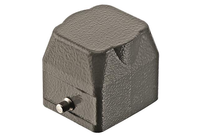 HARTING-09140025401 Adaptateurs pour manchons thermorétractables Protection Cover 180° Powder Die Cast Aluminum Single Lock