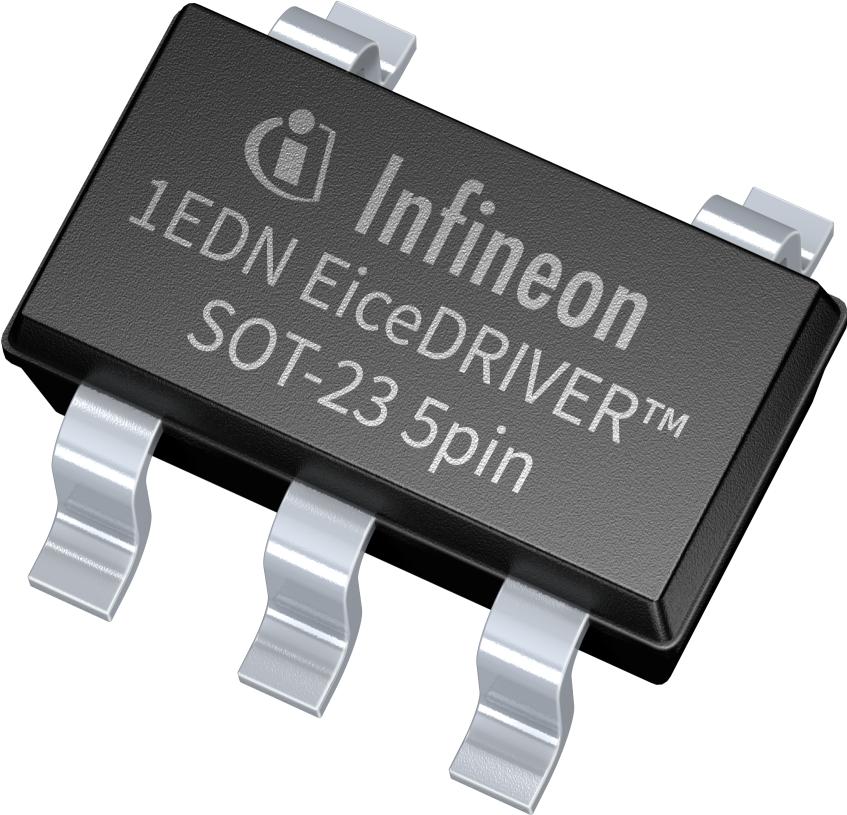 Infineon Technologies AG-1EDN7512BXTSA1 Gate- und Leistungstreibern Driver 2-OUT Low Side Half Brdg Inv/Non-Inv 5-Pin SOT-23 T/R