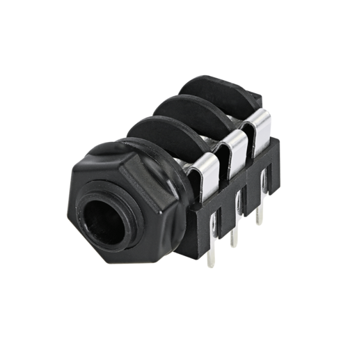 Neutrik Group-NMJ6HFD2 Steckverbinder für Audio und Video Conn 1/4" Stereo Jack F 2 POS Solder ST Thru-Hole 6 Terminal 1 Port