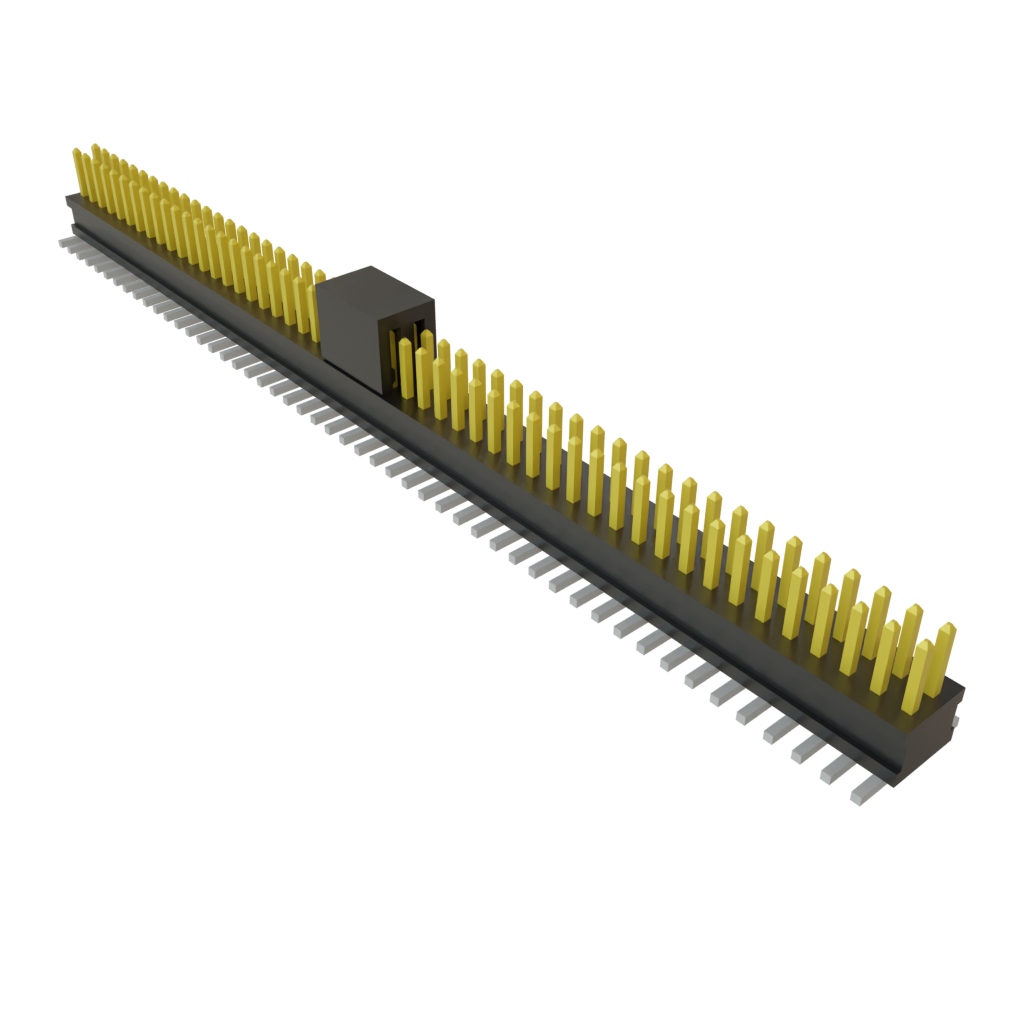 Samtec-FTSH-150-01-L-DV-A-P Connector Headers and PCB Receptacles Conn Unshrouded Header HDR 100 POS 1.27mm Solder ST Top Entry SMD TIGER CLAW™ Tube