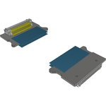 Cable Assembly Coaxial 0.15m 38AWG Board to Board to Board to Board F/M-F/M Razor Beam™ Bag