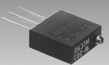 Bourns-RTR24DP501M Widerstandstrimmern, Potenziometern und Regelwiderstande Res Wirewound Trimmer 500 Ohm 5% 0.75W(3/4W) 1% 25(Elec)Turn 1.52mm (9.53 X 10.55 X 3.81mm) Pin Thru-Hole Tube