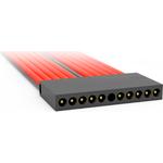 Conn Micro Strip HDR 4 POS 1.27mm Solder Cup ST Cable Mount