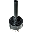 C&K-A30415RNCB Drehschalter Switch Rotary N.O./N.C. 3P4T 4 Flatted Shaft PC Pins 20VAC 20VDC 0.4VA