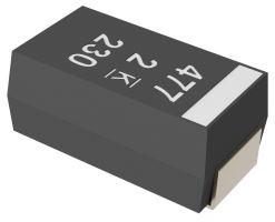 KEMET Corporation-A700X337M004ATE010 | A700 H-Chip Aluminum Polymer Capacitor Aluminum Polymer Cap Aluminum Polymer 330uF 4VDC 20%( 7.3 X 4.3 X 4mm) SMD 0.01 Ohm 4.7A 2000h 125°C T/R