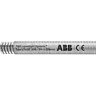 Thomas & Betts-LT4GES11C-A Accessori per cavi Liquid Tight Flexible Metallic Conduit, 304 Stainless Steel Core With PVC Jacket