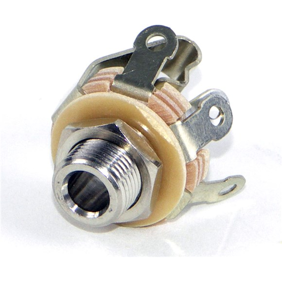 Switchcraft-S13B 音频及视频连接器 Conn Phone Jack F 3 POS Solder Lug ST Panel Mount 3 Terminal 1 Port