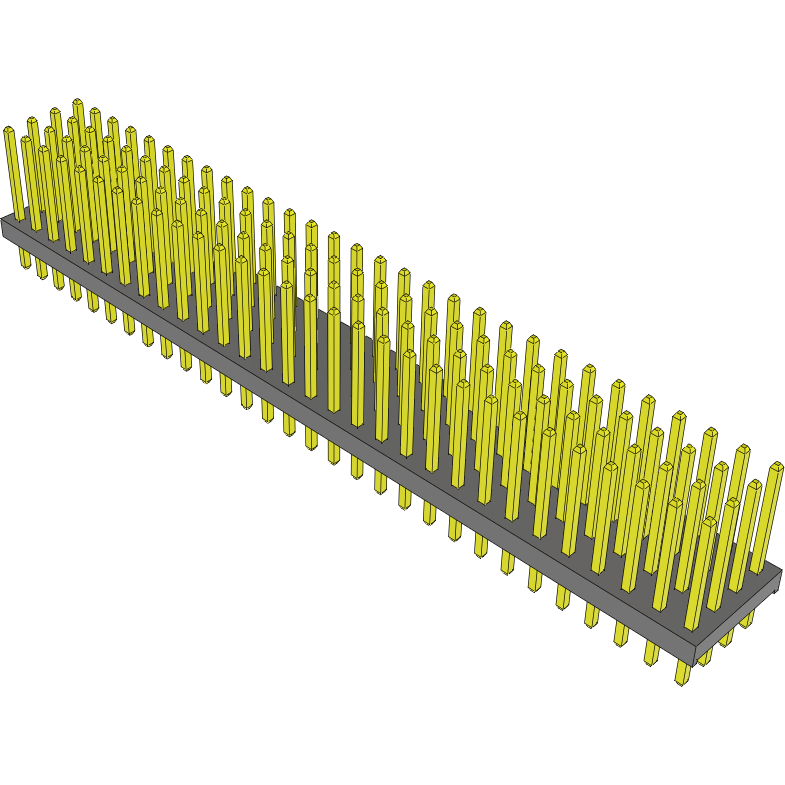 Samtec-MTMM-130-07-S-Q-290 Steckverbinderleisten und Leiterplattenbuchsen Conn Unshrouded Header HDR 120 POS 2mm Solder ST Top Entry Thru-Hole Bulk