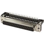 Conn D-Sub SKT 37 POS 1.38mm Solder RA Thru-Hole 37 Terminal 1 Port