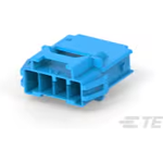 Conn Housing RCP 4 POS 6mm Crimp ST Panel Mount Blue Carton