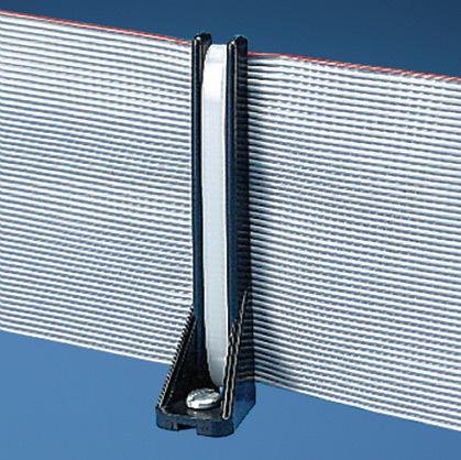 Panduit-RAFCBI1-S6-M20 Accesorios del cable Cable Accessories Flat Cable Base Nylon 6/6 Black