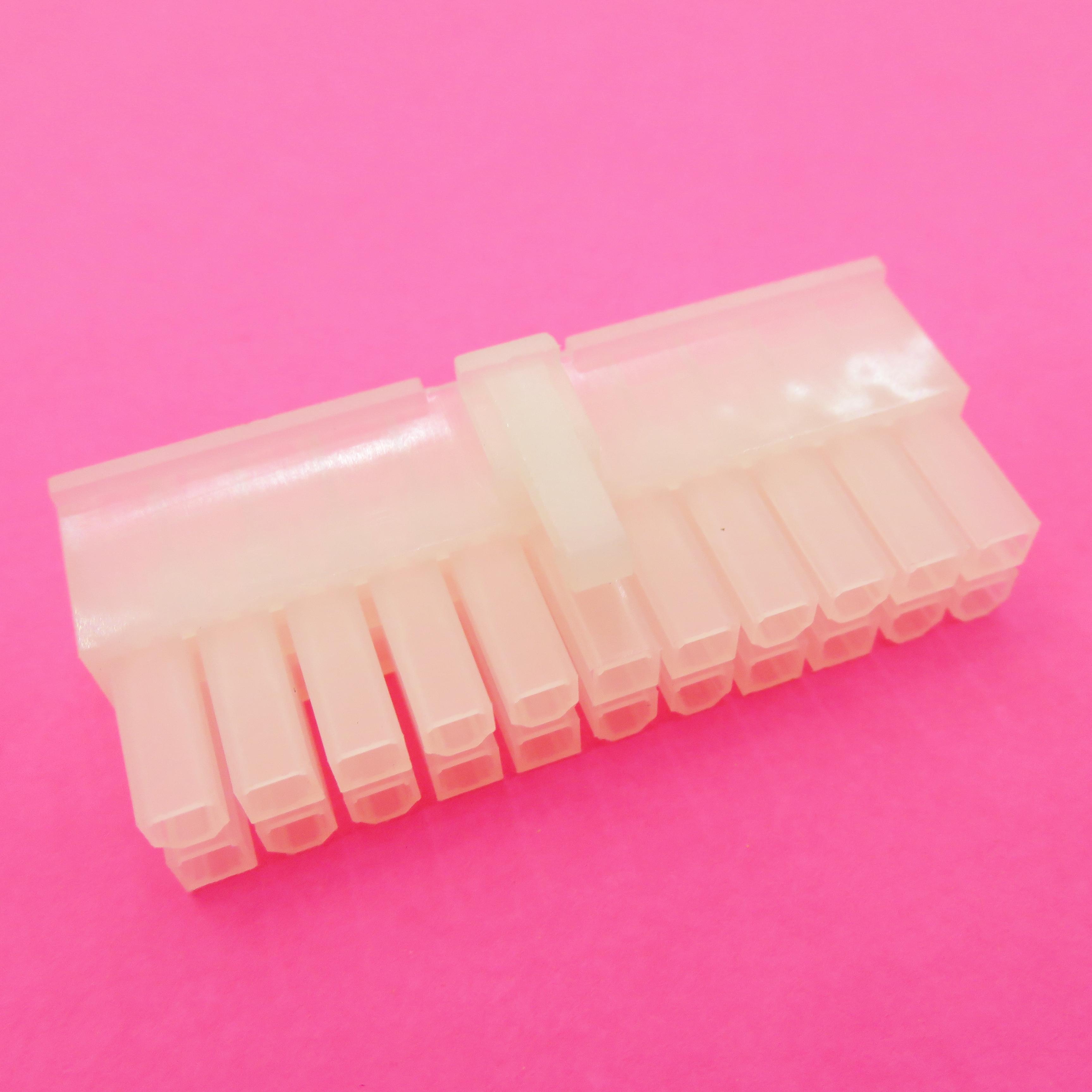 ADAM TECH-DMH-22 Steckverbinderleisten und Leiterplattenbuchsen Wire to Board, Pin Header Housing Latching 22P Dual Row 4.20mm Pitch