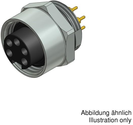 CONEC-41-40021 Conector circular Conn Circular SKT 3 POS Solder ST Thru-Hole 3 Terminal 1 Port