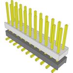 Conn Board Stacker HDR 22 POS 2.54mm Solder ST SMD Tube