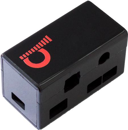 Pi Supply-JBM-013 Kästen, Gehäuse und Gestelle Black Electronic Enclosure