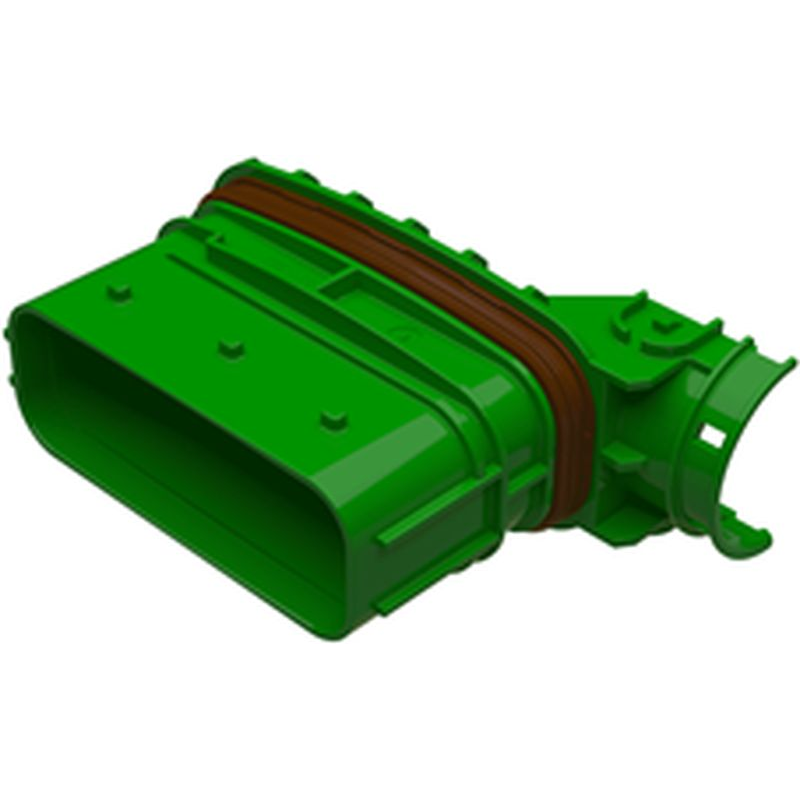 Delphi-33198862 Gaine de câblage de raccordement discret Conn Housing PL 39 POS Crimp ST Cable Mount Green