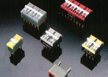 EOZ S.A.S-09.22000.39 Switch Slide Switch Slide N.O. 4PST Top Slide 0.5A 24VAC 24VDC 6VA PC Pins Thru-Hole