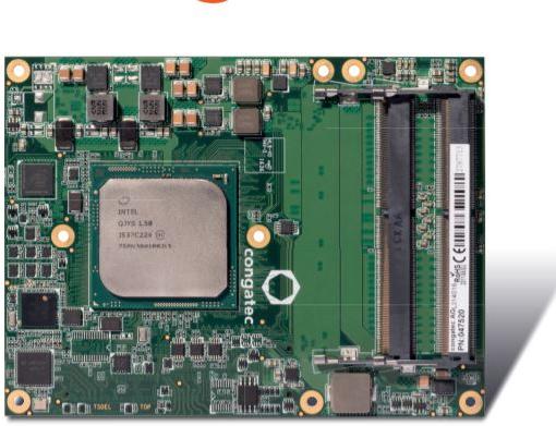 Congatec AG-047503 模块上的系统 - SOM Basic COM Express SOM with Xeon Processor 48GB RAM