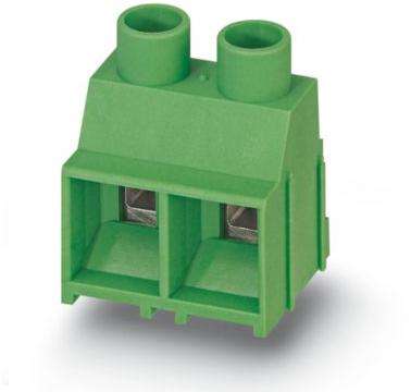 PHOENIX CONTACT-MKDS 5 HV/ 2-9.52-Z Steckverbinder, Klemmenblöcke Conn PC Terminal Block 2 POS 9.52mm Solder ST Thru-Hole 32A Cardboard