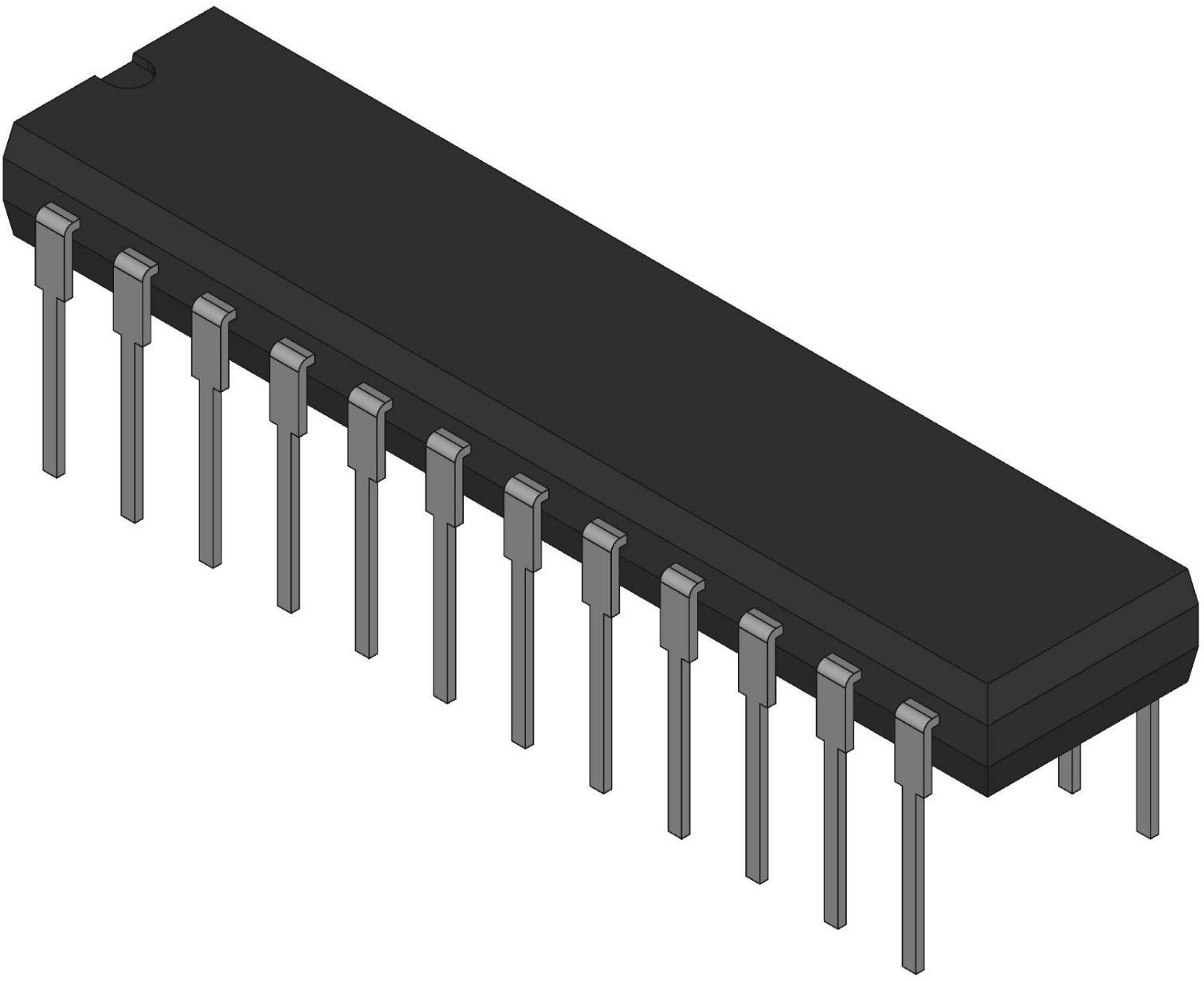 Lattice Semiconductor-GAL20RA10B-15LP Simple Programmable Logic Devices - SPLDs SPLD GALFamily 10Macro Cells 50MHz 5V 24-Pin PDIP