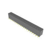 Conn Socket Strip SKT 20 POS 2.54mm Solder ST Top Entry SMD Tube