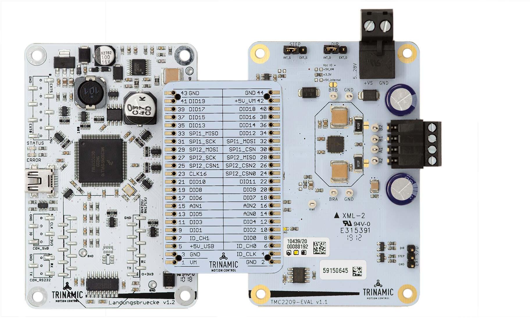 Analog Devices-TMC2209-EVAL-KIT Cartes et kits de développement de gestion de la puissance TMC2209 Motion Motor Control Evaluation Kit