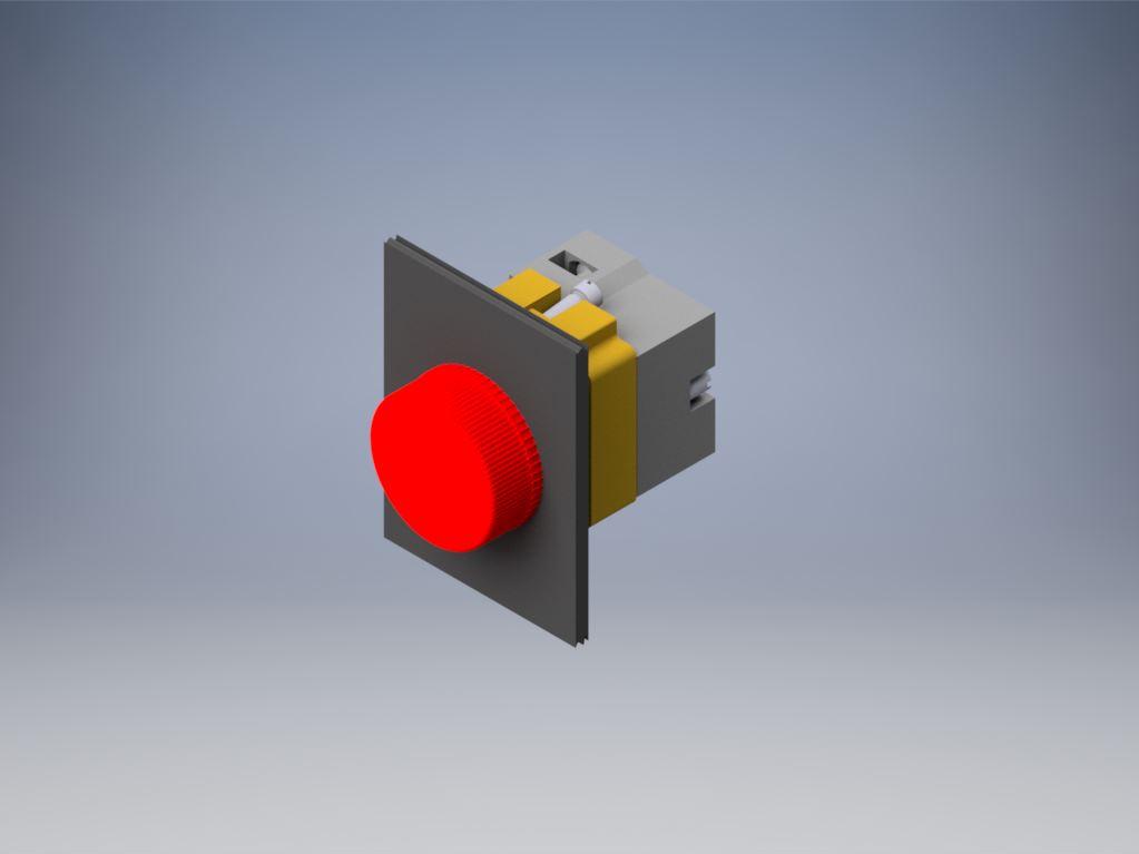 Altech Corporation-2PLB4LB-110 Schaltindikatoren Switch Indicators 110VAC 20mA LED Round Screw Panel Mount with Threads