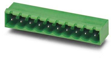 PHOENIX CONTACT-MSTBA 2.5/ 3-G-5.08 GY7035 Cabezales del conector y receptáculos PCB Conn Shrouded Header (4 Sides) M 3 POS 5.08mm Solder RA Side Entry Thru-Hole Cardboard