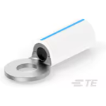 Ring Tongue Terminal 14-16AWG Copper Natural/Blue Stripe 21.56mm Tin Loose