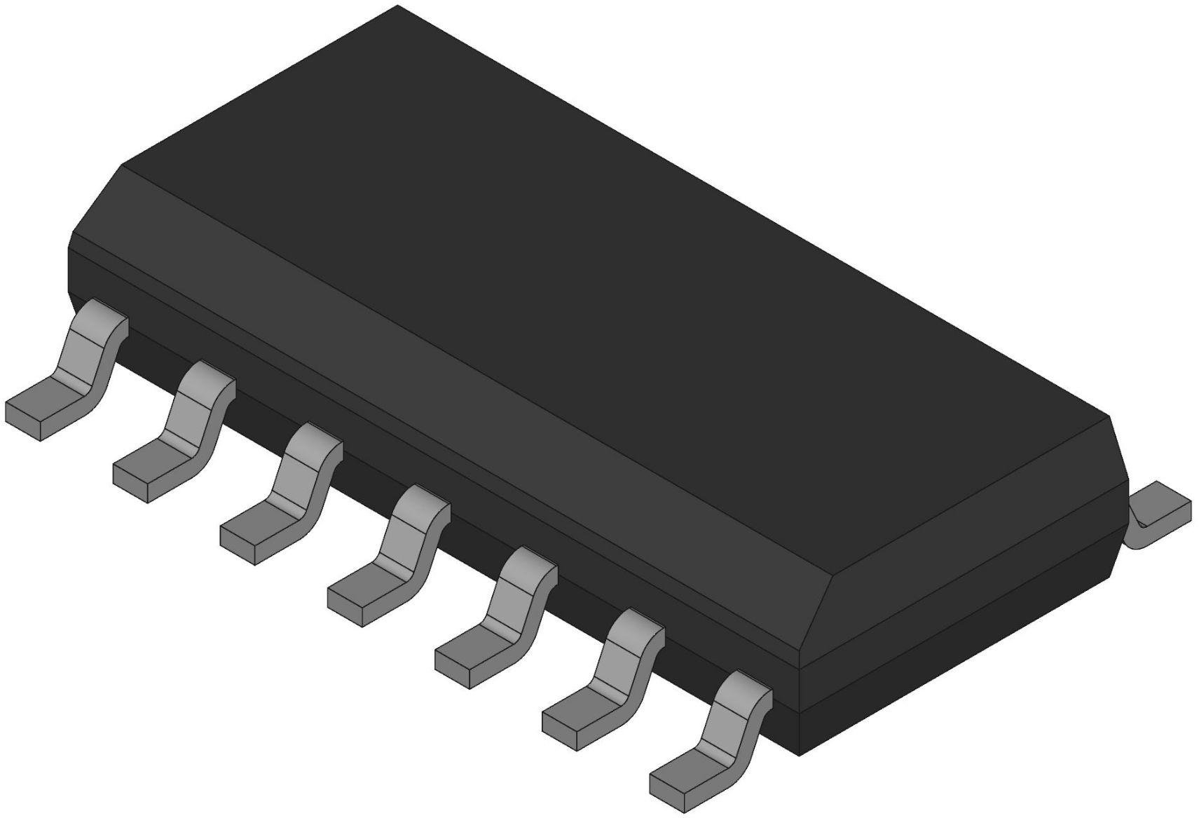 Semtech-SC2602LSTRT Strommodus, PWM-Controllern Voltage Mode PWM Controller 0.8V 1A 200kHz 14-Pin SOIC N