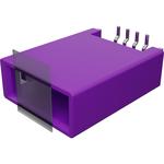 Conn Shrouded Header (4 Sides) HDR 4 POS 1.8mm Solder ST Top Entry SMD T/R