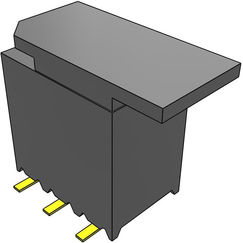 Samtec-SSM-103-L-DV-LC-P-TR Steckverbinderleisten und Leiterplattenbuchsen Conn Socket Strip SKT 6 POS 2.54mm Solder ST Top Entry SMD T/R
