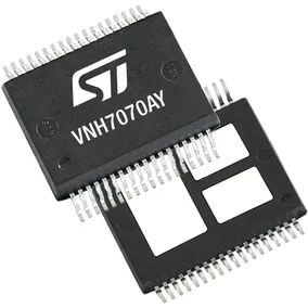 STMicroelectronics-VNH7070AYTR Control del motor de movimiento H-Bridge Motor Driver 36-Pin PowerSSO EP T/R Automotive AEC-Q100