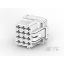 TE Connectivity-7-968972-1 Einzeladersteckverbinder, Gehäuse Conn Housing RCP 12 POS 5mm Crimp ST Cable Mount Natural Carton