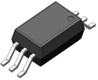 onsemi-FOD8173TR2 Optokoppler mit Logikausgang Optocoupler Logic-Out Totem-Pole DC-IN 6-Pin SOIC W T/R