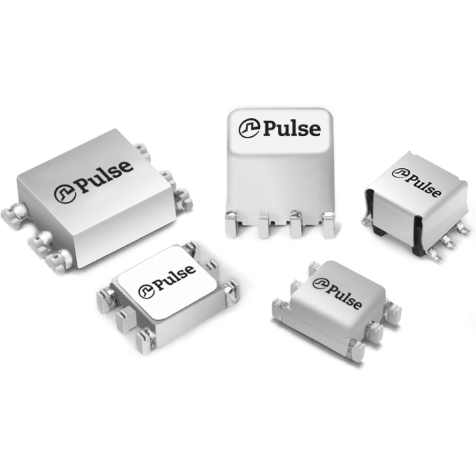 Pulse Electronics Corporation-P0544NLT Impulswandler Pulse Transformer 1:1:1 1500VDC 1.25Ohm Prim. DCR 1.25Ohm Sec. DCR 8 Terminal SMD Automotive AEC-Q200