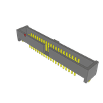 Conn Shrouded Header (4 Sides) HDR 40 POS 1.27mm Solder ST Top Entry Thru-Hole Tube