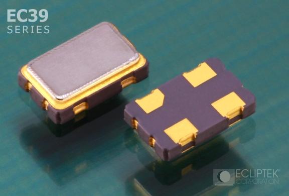 Ecliptek-EC3925ETTTS-100.000MTR SMD-Quarzoszillator Oscillator XO 100MHz ±25ppm 15pF LVCMOS 55% 1.8V 4-Pin CSMD T/R