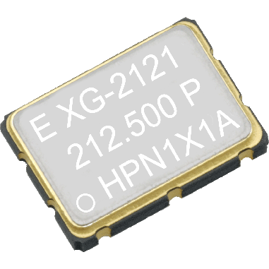 Epson Electronics America-XG-2121CA 250.0000M-LGRNB SMD-Quarzoszillator Oscillator XO 250MHz ±50ppm LVDS 55% 2.5V 6-Pin SMD Bulk
