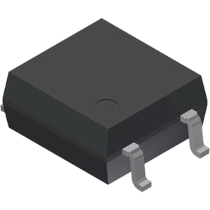 Vishay-VOR1142M4 Relais d’état solide Relay SSR 50mA 1.6V DC-IN 0.27A 400V AC/DC-OUT Medical 4-Pin SOP Tube