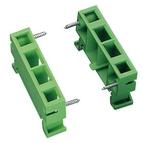 PHOENIX CONTACT-UM 45-SEFE null Side Element With Foot, Labeling With Ss-Zb, Mounted Along The Length Of The Din Rail Ns 35/7.5, Polyamide