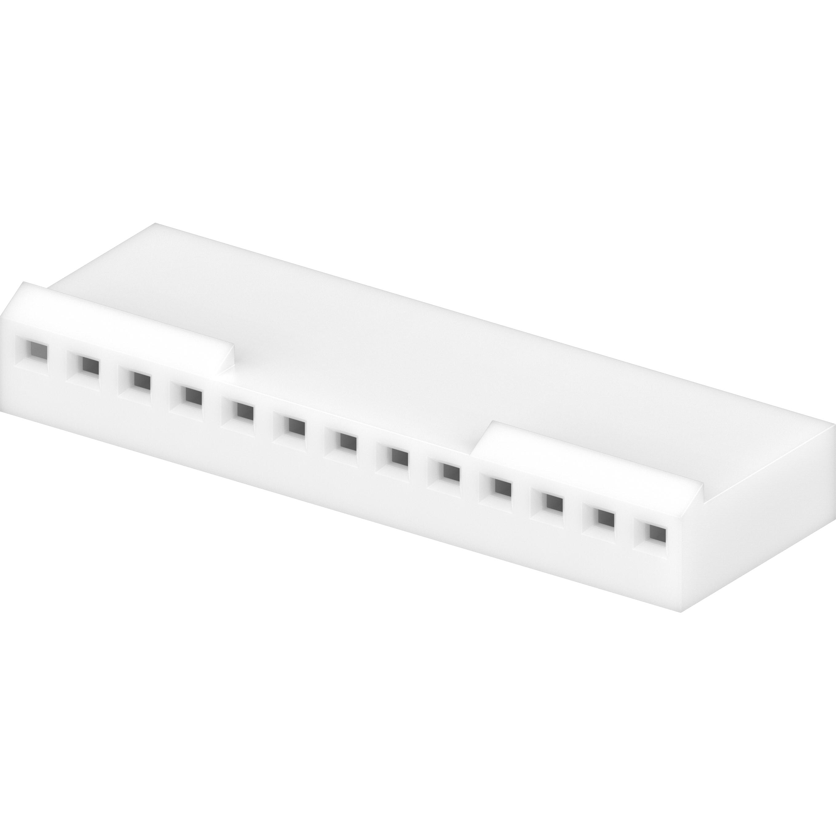 Molex-26-03-4131 Connector Discrete Wire Housing Conn Housing RCP 13 POS 3.96mm Crimp ST Cable Mount Natural KK® Bag