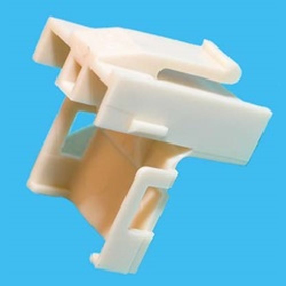Delphi-12015199 Carcaza de cables discretos de conector Conn Housing RCP 2 POS Crimp RA Cable Mount Cream