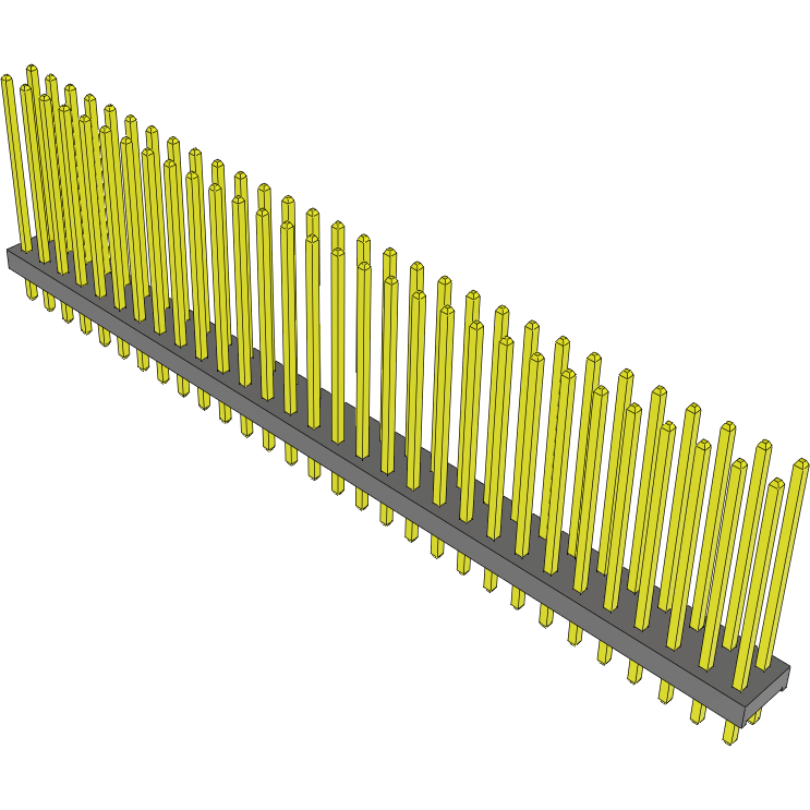 Samtec-MTMM-130-13-G-D-515 Steckverbinderleisten und Leiterplattenbuchsen Conn Unshrouded Header HDR 60 POS 2mm Solder ST Top Entry Thru-Hole Bulk