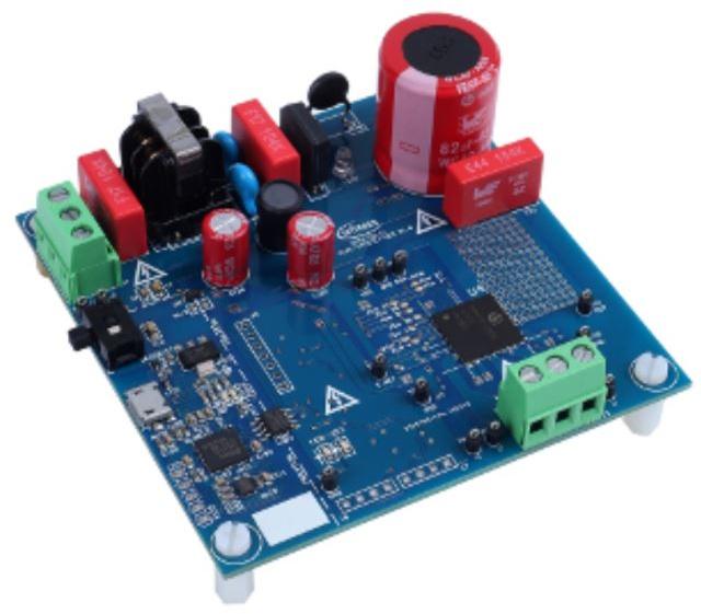 Infineon Technologies AG-EVAL-IMM101T-046TOBO1 Kit e schede di sviluppo gestione della potenza IMM101T-046M Motion Motor Control 600V Output Starter Kit
