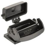 Panel Mount Housing 180° 16/B Shell Size Glass Fibre Reinforced Polyamide Self Lock