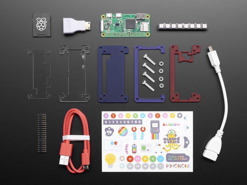 Adafruit Industries-3480 Placas y kits de desarrollo del sistema integrado BCM2835 Application Processor and SOC Development Kit 1000MHz CPU 512MB RAM