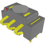 Conn One Piece Interface M 3 POS 2.54mm Solder RA Side Entry SMD Tube