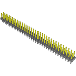 Conn Unshrouded Header HDR 72 POS 2.54mm Solder ST Top Entry Thru-Hole Bulk